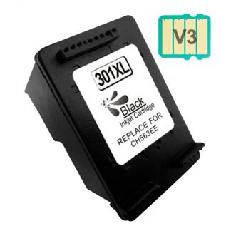 HP 301XL V3 NEGRO CARTUCHO DE TINTA REMANUFACTURADO