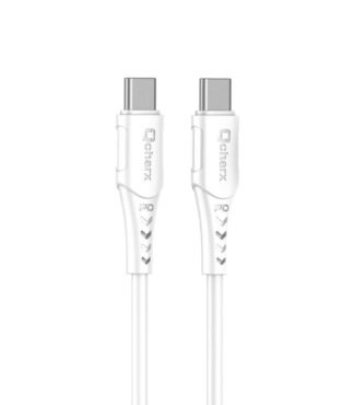 Qcharx Sofia Cable Tipo C (1 m) PVC Blanco