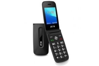TELEFONO MOVIL SPC TITAN PARA PERSONAS MAYORES NEGRO